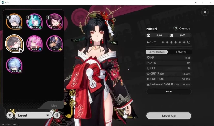GLOBAL EU|HL 3| 1 SSR Hotori + Sign |2 Selector On|5 SR|2 S Arc|Male MC|Log Email(NTE1207)