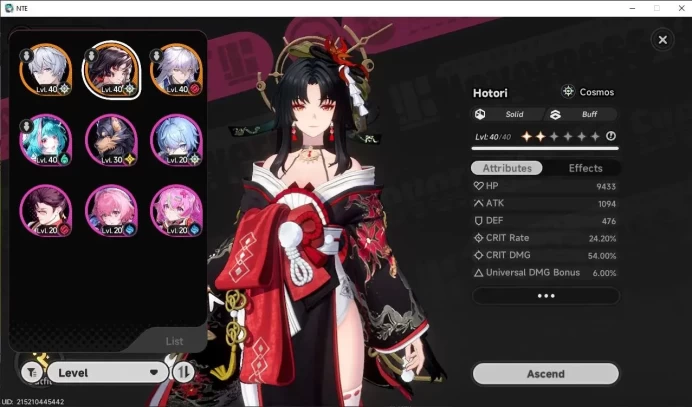 GLOBAL SEA|HL 24|Tycoon 14| 2 SSR Hotori Awk 2 + Sign, Baicang + Sign|Selector ON|6 SR|Orchid Glider|Male MC|LogEmail(NTE1206)