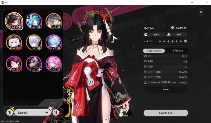 GLOBAL EU|HL 3 | 3 SSR Hotori + Sign, Jiuyuan, Sakiri |5 SR|Orchid  Glider|Male MC|LogEmail(NTE1203)