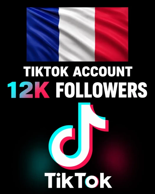 FR France| Account | TikTok Account 12k Real Followers 39.5k Likes Full access+Live Acess