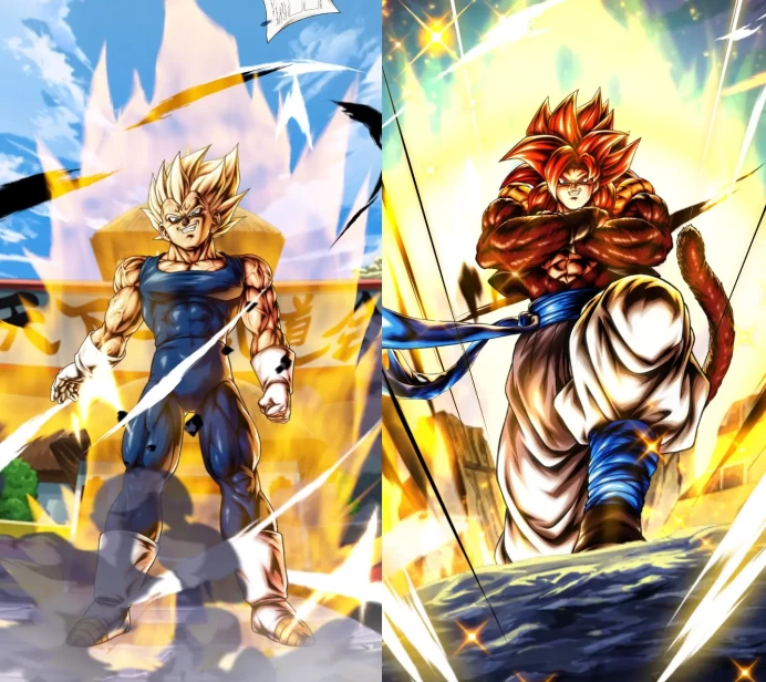 2UL [iOS]8S UL Majin Vegeta[yellow]+10S UL Super Saiyan4 Gogeta[purple]+47000CC+0~5LL[Global]Auto delivery[BNID Login]
