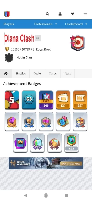 Level 63-KT15+Clash of Clans Account (TH15-XP169)-137 Emotes-26 Evos-2 Level 16-18 Cards Level 15- Lifetime Warranty-Immediate Delivery