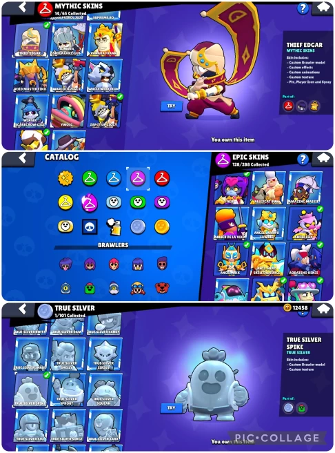 BS887//Trophies 69214 Brawlers 101 Primes 38 FURIUOS + RONIN THOR + CLOCKWORK NIAN NITA + DIRECTOR 370 SKINS + 80 x 11