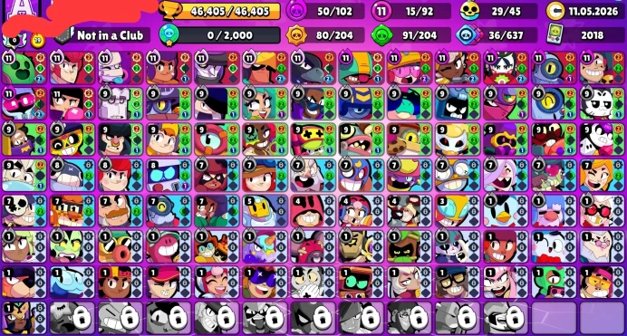 BS899//46.5K 92/1O2 195 SKINS 18k Gems