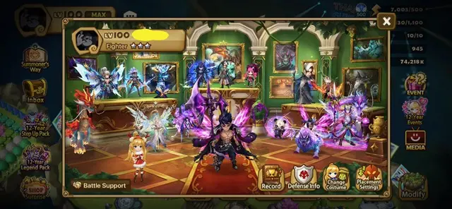 C3/P1 7LD Ragdoll + Xiana + Arella + Destiny +Mi Ying + Manannan + Light Dragon Swordsman | Max SPD +219 | 129 Nat5 | Instant Delivery LD5 