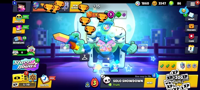 [Code A200] Level 145 / 34k Trophy + 92 Skins / Very Cheap