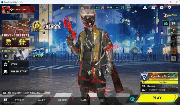 ASIA | 1 ETERNAL: Desert Eagle |3 Collab (7DS) | 1 TR | 1 ULTRA Gun | 1 Ultra  | 5 LEGENDARY|More Check SS BS982B