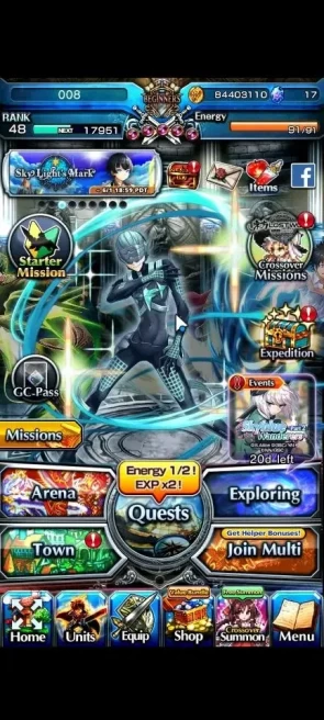Global|Rank 48|18 Ascend+2 TW|(Houka Inumuta,Touma kamijo)+TW,Summer Miyu,Sayaka Miki,War Hero Fen,Etc|Lpot 216|Check SS(GS2564)