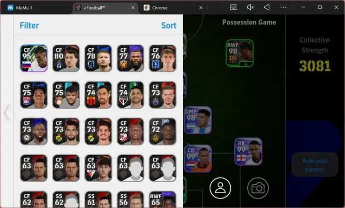 Android|PW 3081| SHW Federico Dimarco,Ronald Araujo, Lionel Messi,|EPIC Andriy Shevchenko etc |2026|Check SS EFB1512B