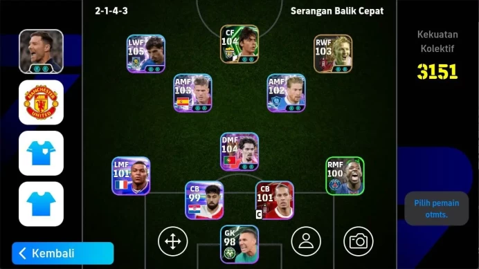 ANDROID|PW 3151 | neto show, vitinha show, Neymar show, dani olmo show, Kuyt legend, Inzaghi epic EFB911B