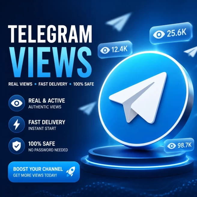 Thousands of  Telegram Views Premium quality