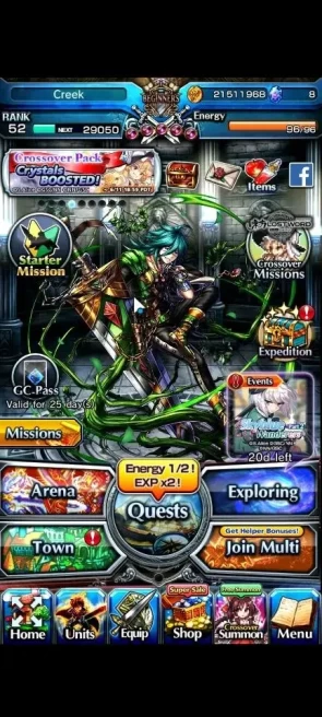 Global|Rank 52|3 Ascend (Sella Source Witch,Misette,Yuyuka,Salgyouji)|Lpot 33|Check SS(GS2570)
