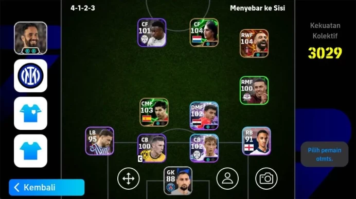 Android | power 3029 | johan Cruyff epic, mohammad salah big, Xabi Alonso epic, hamdi fathy check SS EFB946B