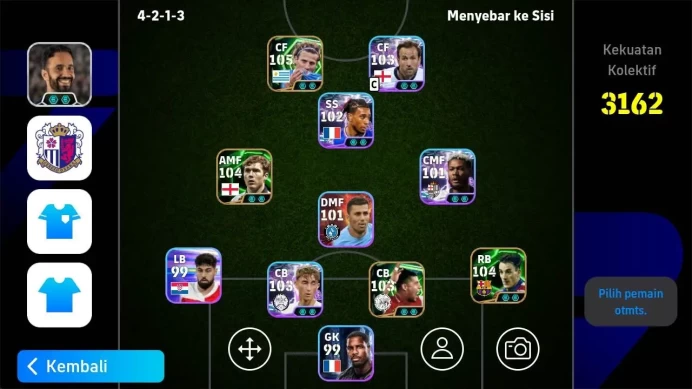 ANDROID|PW 3162 | diego forlan epic, albert ferrer epic, rijkaard epic, harry kane show, hadji Diouf legend  EFB960B