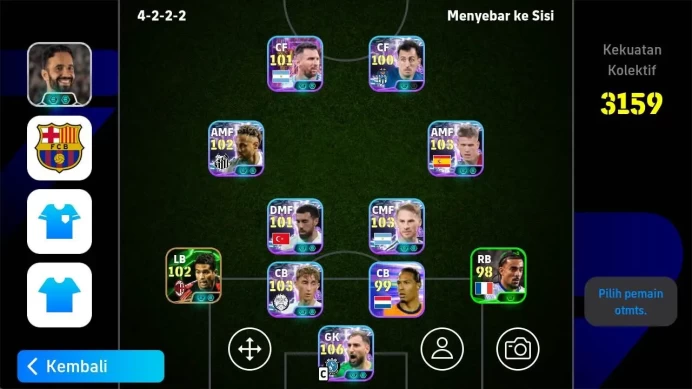 ANDROID|PW 3159 | Donnarumma Show, mac Allister Show, Neymar jr Show, Bernardo silva show, Kuyt legend, batistuta epic EFB961B