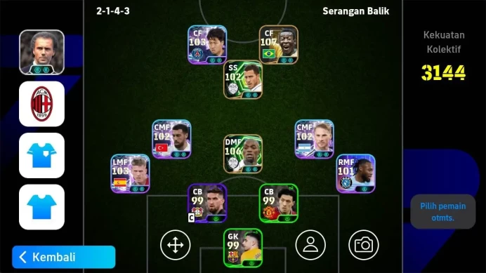ANDROID|PW 3144 | pele legend, makelele epic, mac Allister show, lee kang in show, EFB968B