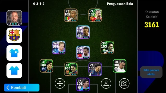 ANDROID|PW 3161 | albert ferrer epic, Berbatov epic, Stefano fiore epic, Neymar show, hadji Diouf legend EFB972B