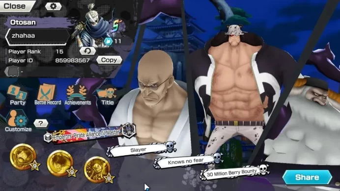 Global |5 EX characters |Film Red Shanks,Blackbeard Kuzan,Edward Newgate,St. Ethanbaron V. Nusjuro,St. Etc |Bandai |(OPBR2371)