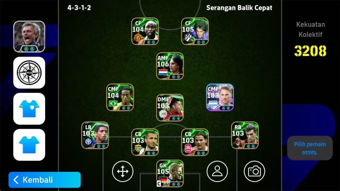 ANDROID|PW 3208| Cruyff epic, konate show, Xabi Alonso epic, Ronaldinho epic, andycole epic, R carlos epic, cafu epic, EFB1008B