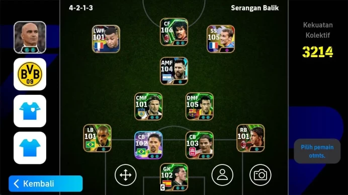 ANDROID|PW 3214| joe liminton SHW, gullit epc, griezman blitz, busquest epc, messi blitz argen, okhan epc, cafu epc, EFB1014B
