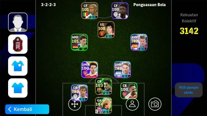 ANDROID|PW 3142|georgebest legend, ferrer epic, mc Allister show, okhan epic, Oyarzabal show, EFB1020B