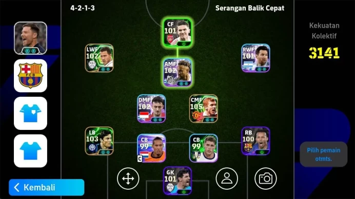 ANDROID|PW 3141|scholes epic, Zanetti epic, Mac Allister show, Neymar show, ivan jenner show, batistuta epic, atep epic EFB1021B