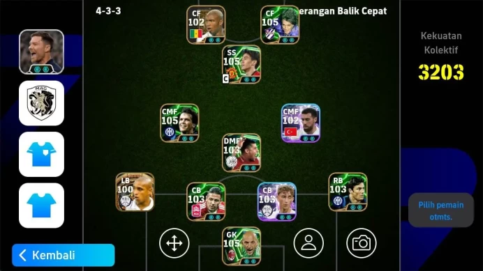 ANDROID|PW 3203 | matthaus epc, C Abbiati epc, S Kagawa epc, f lopez SHW mac Allister SHW, M demichells epc, Old ACC EFB1026B