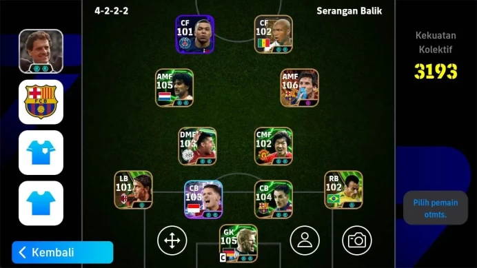 ANDROID|PW 3193, Old Acc, Messi kiss shoe, R gullit epic, A Ferrer Epic, Messi blitz Argen, Cafu old, Berna Silva Show, EFB1028B