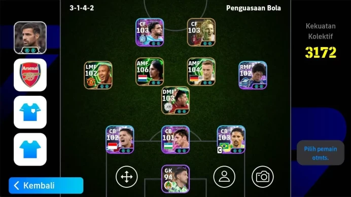 ANDROID|PW 3172, J Cruyff epic, marco Reus epic, O marmoush Show, Rijkaard epic, M rashford show, YJustin Hubner EFB1036B