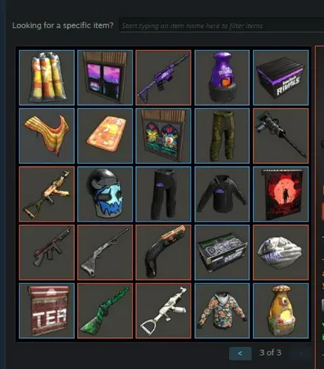STOCK285 // STEAM ACCOUNT Rust 75 TWITCH Items (31-37 Rounds) CHANGE DATA 