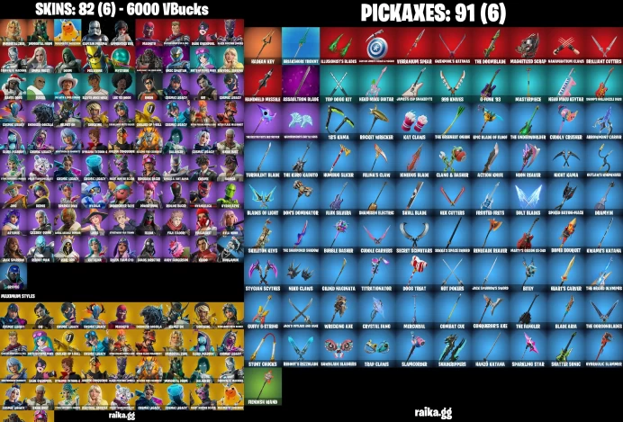[PC] 82 skins | Immortal Zeus | Immortal Form | Magmatic Poseidon | Captain Phasma | Apprentice Evie | Magneto LKK133