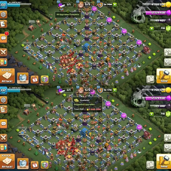 SA-PREMIUM FULL MAX TH12 | NOTHING LEFT | 1 SCENARY SOME SKIN | HERO-65-65-40-40 | EQUIPMENT | LINK TO BUYER EMAIL