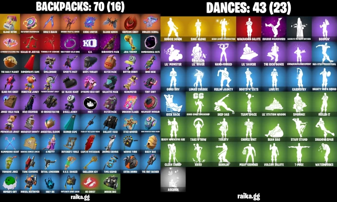 PC/XBOX] 56 skins | Sideways Warrior | Tentacular | The Cube Queen (Islandbane) | Raz | Shogun | Ronin | Joey | Spire Assassin LKK354