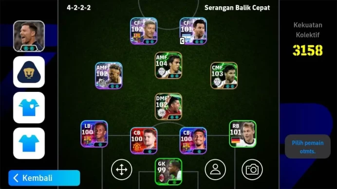ANDROID|PW 3158, Marco reus epic, X Alonso epic, M rashford show, Rijkaard epic, Bern silva show, R sananta show EFB1109B