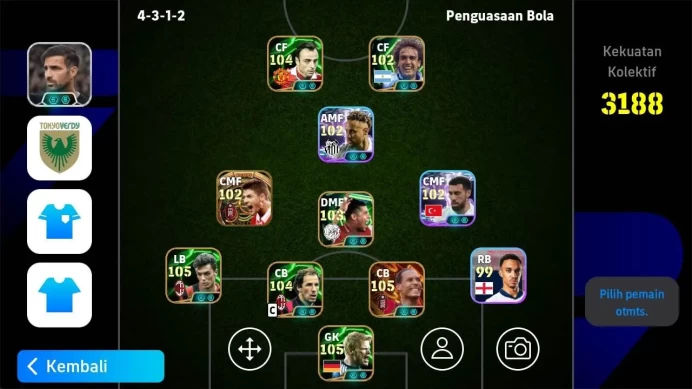 Android, Pwr 3188, maldini epic, van djik big, donadoni epic, Berbatov epic, Neymar shw, Mrashford shw, Th 2026. EFB1116B
