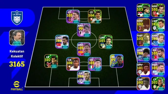 Android|Pw 3165 | rodri show,degea show,de bruyne,dirk kuijt,hazard,messi,Coach niko kovac,gattuso|Th 2026| EFB1117B