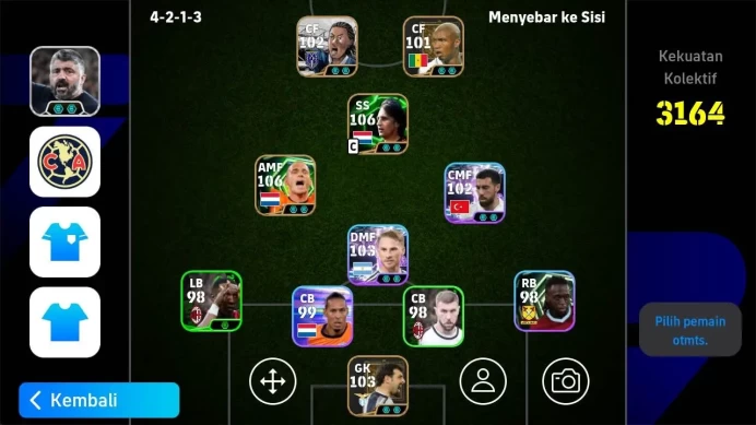 Android, Pw 3164, snejder epc, J Cruyff epc, donadoni epc,Allister show, Neymar show, Berbatov epc, Th 2026|EFB1124B