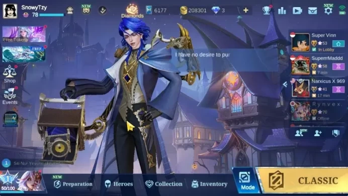 Hero 132|Skin 301|High Immo 105|Sanrio Floryn,KOF Karina,CC Nata,Lbox Franco,Annual Angela,LB[Granger,Tigreal]|CheckSS(MLBB2223)
