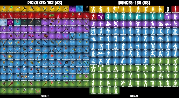 PS/PSN/XBOX 266 skins | Leviathan Axe | Merry Mint Axe | Chun-Li | Jules | Glow | Aura | Go Mufasa | Lara Croft	MSS45