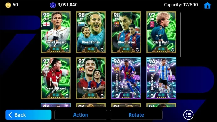 ANDROID|PW 3171, frank Lampard epic, A ferrer epic, okhan epic, M rashford show, Bojan K epic, and etc EFB1169B