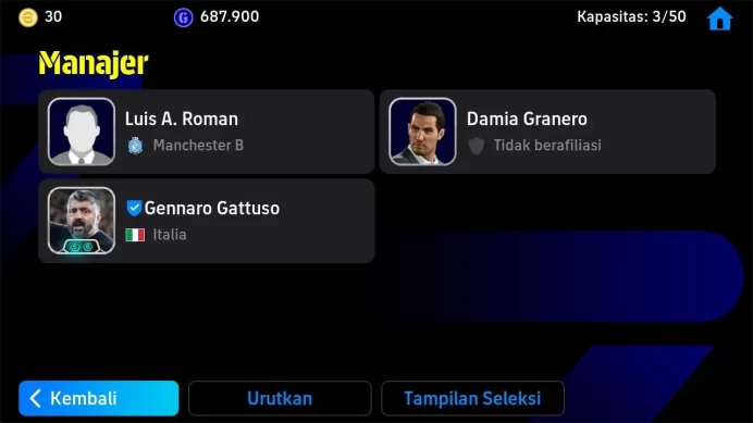 ANDROID|PW 3143, seedorf epic new, R Koeman legend, Zanetti epic, O marmous show, Berbatov epic, de la cruz show EFB1171B