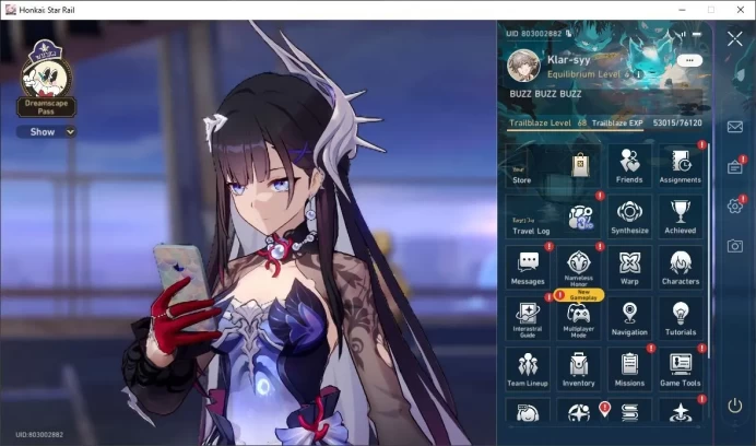 [ASIA] TL 68 | 15 Limit | Hysilens | Cerydra | Dr.Raito | Evernight | Black Swan | Klar-syy | Detail Cek SS | HSR373B