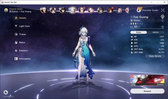 [ASIA] TL 35 | 10 Limit | Archer | Sparkle | Dan Hneg | Yao Guang | Evernight | Detail Cek SS | HSR382B