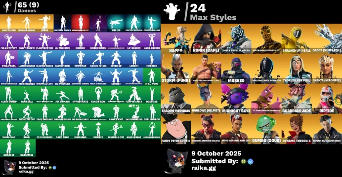  [PC/XBOX] 100 skins | Leviathan Axe | Jules | Tony Stark | Harley Hitter | Mystique | Mandalorian | Ice Breaker	MSS52
