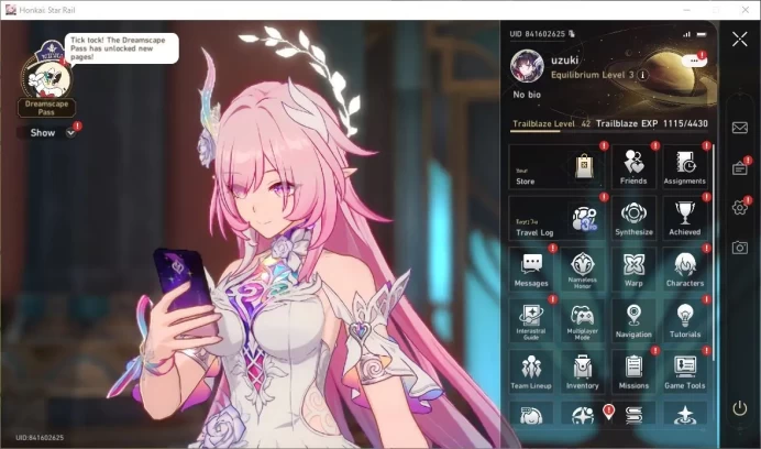 ASIA | TL42 6SSR Hysilens Cyrene Acheron RuanMei + Skin Danheng PT Special Pass 2 Jade 157 Detail Cek SS HSR385B