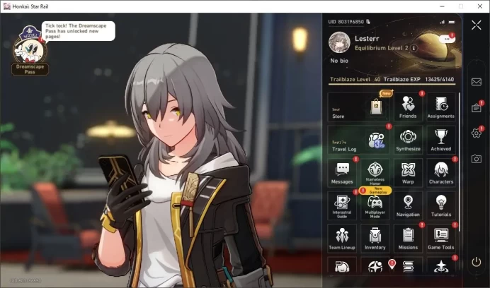 [ASIA] HSR TL40 9 Limit Prime Team Archer + 34 Special Pass 2 Golden Companion 10k Jade HSR386B