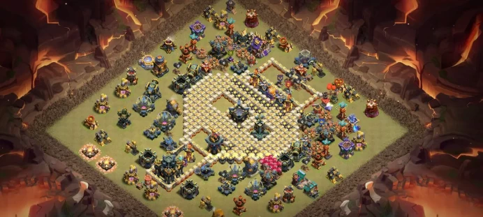 Th 17 Level 221 | Hero (90/96/70/47) | 0 Equipment Epic | 9 Magic Items | 4 Hero Skin | 2041 War Stars | 1624 Gems