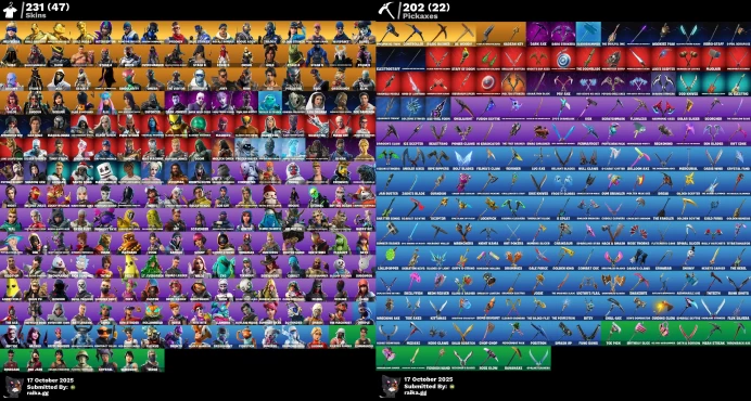  [PC/PSN/XBOX] 231 skins | OG STW | Mako | Psycho Bandit | Go Mufasa | Tony Stark | Peely | Omega | Mandalorian	MSS54