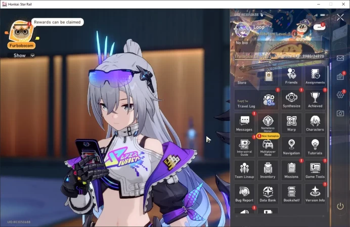 ASIA | TL63 | SILVER WOLF LV999 + SIGN + SPARXIE + HUOHUO + ACHERON + FIREFLY + RUAN MEI+SPARKLE|35FUEL |CEK SS LENGKAP HSR408B