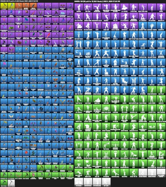 [PC/PSN/XBOX] 192 Skins / OG STW / Leviathan Axe / Warpaint / Mandalorian / Spire Assassin / Midas / Satoru Gojo	MSS56